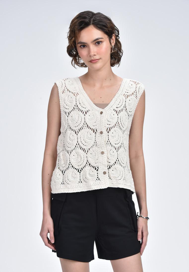 Women's Crochet Vest