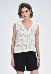 Women's Crochet Vest