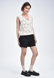 Women's Crochet Vest