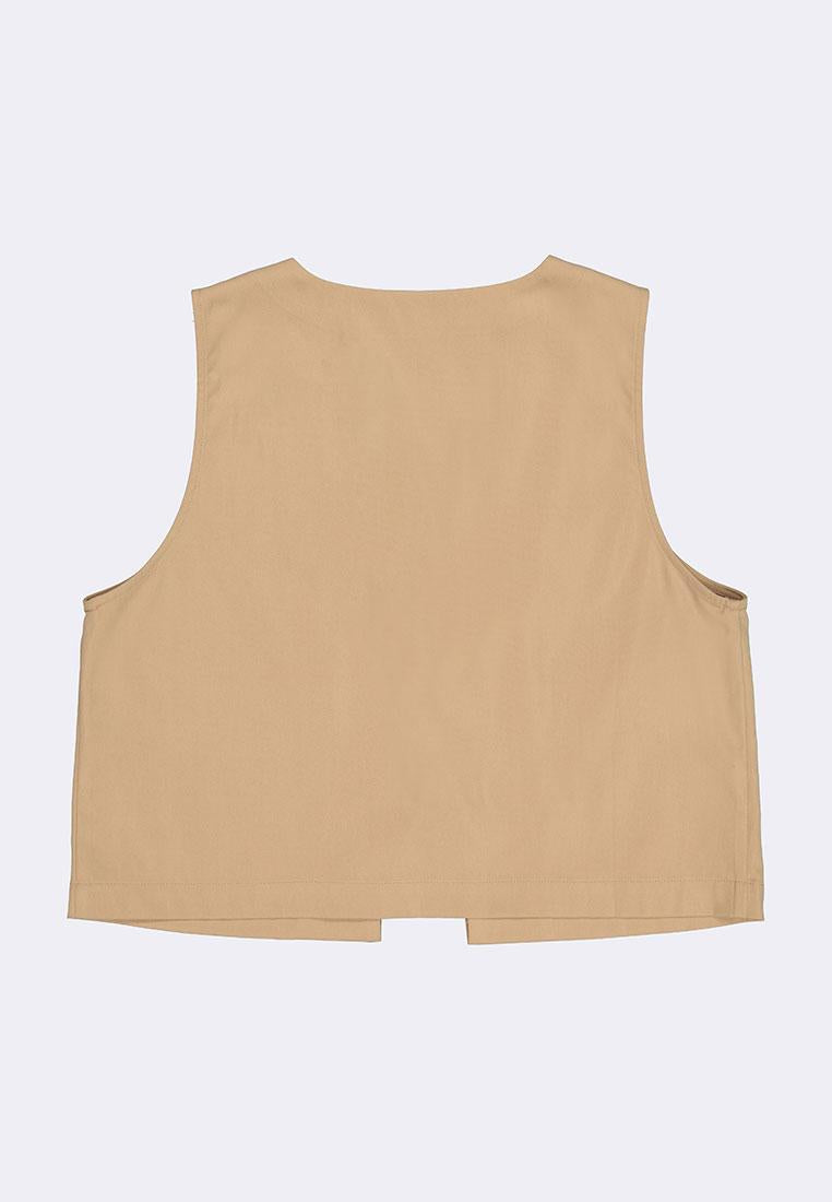 Women's Ribbon Tie Vest