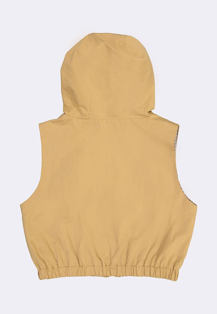 Women's Cropped Hoodie Vest