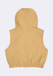 Women's Cropped Hoodie Vest