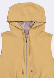 Women's Cropped Hoodie Vest