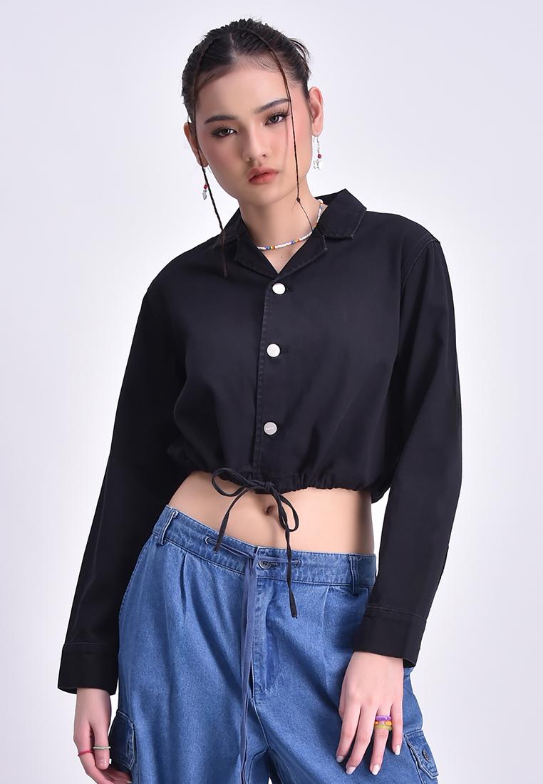 Women's Cropped Denim Jacket