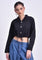 Women's Cropped Denim Jacket - Main Image