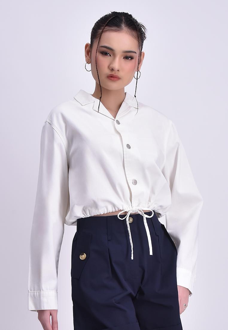 Women's Cropped Denim Jacket