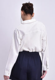 Women's Cropped Denim Jacket