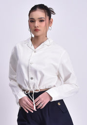 Women's Cropped Denim Jacket