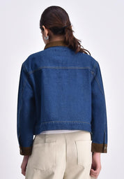 Bench x The Powerpuff Girls Women's Curduroy Panelled Denim Jacket