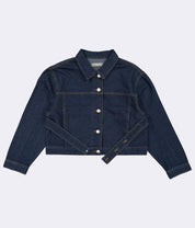 Women's Curved Denim Jacket