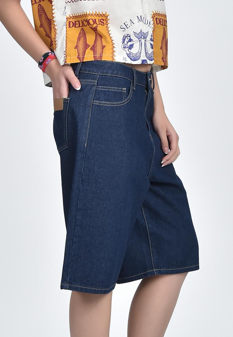 Women's Baggy Denim Cullottes