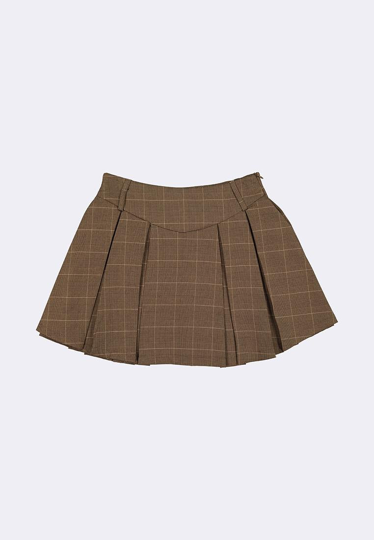Women's Pleated Mini Skirt