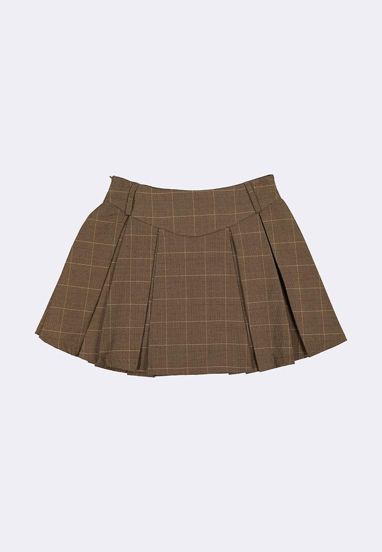 Women's Pleated Mini Skirt