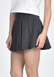 Women's Pleated Mini Skirt