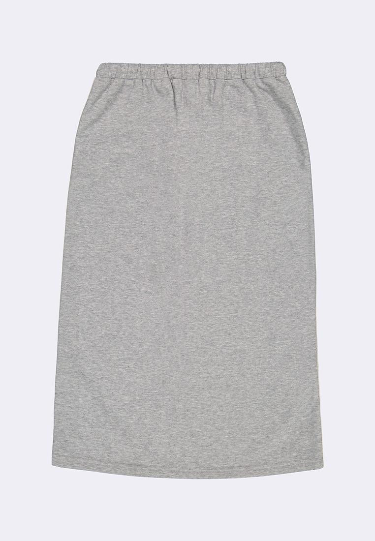 Women's French Terry Midi Skirt