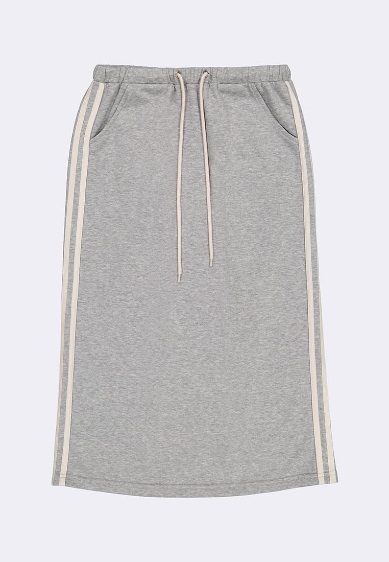 Women's French Terry Midi Skirt