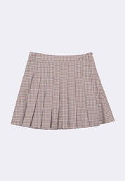 Women's Plaid Pleated Mini Skirt