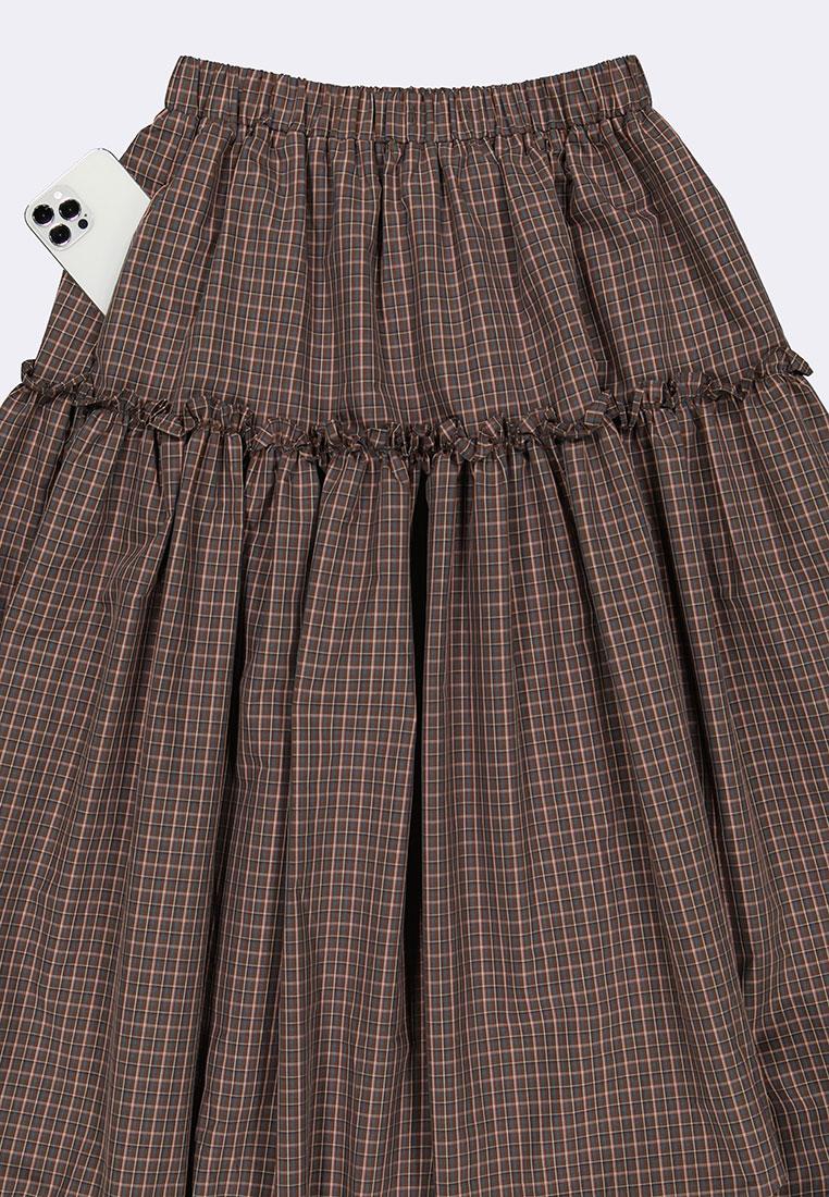 Women's Plaid Bubble Skirt