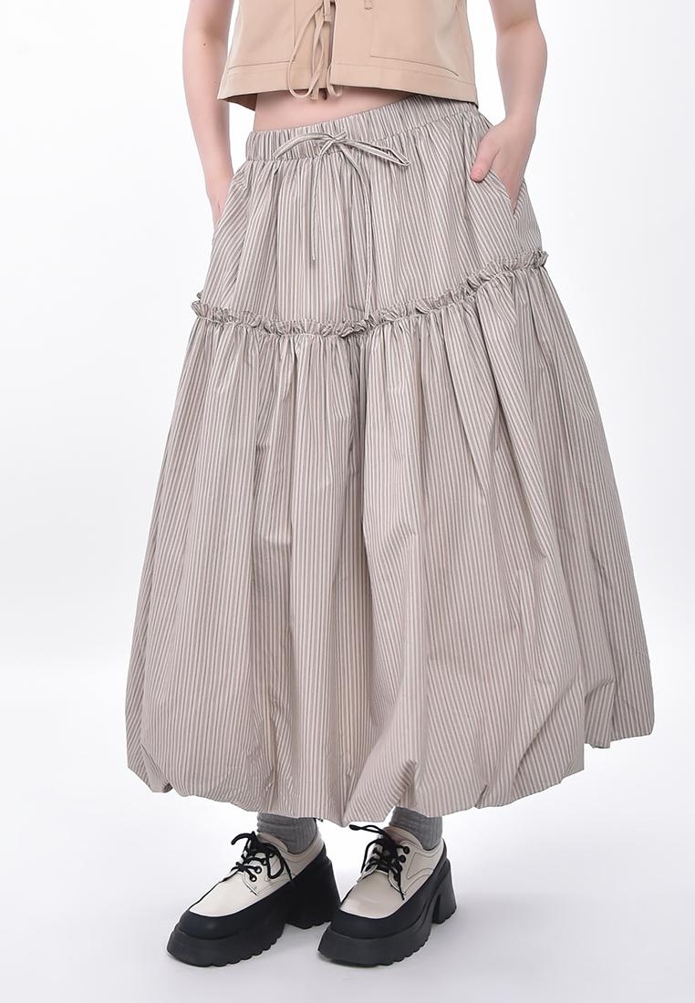 Women's Plaid Bubble Skirt