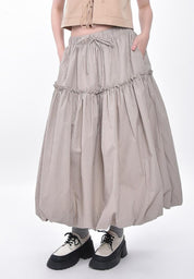Women's Plaid Bubble Skirt