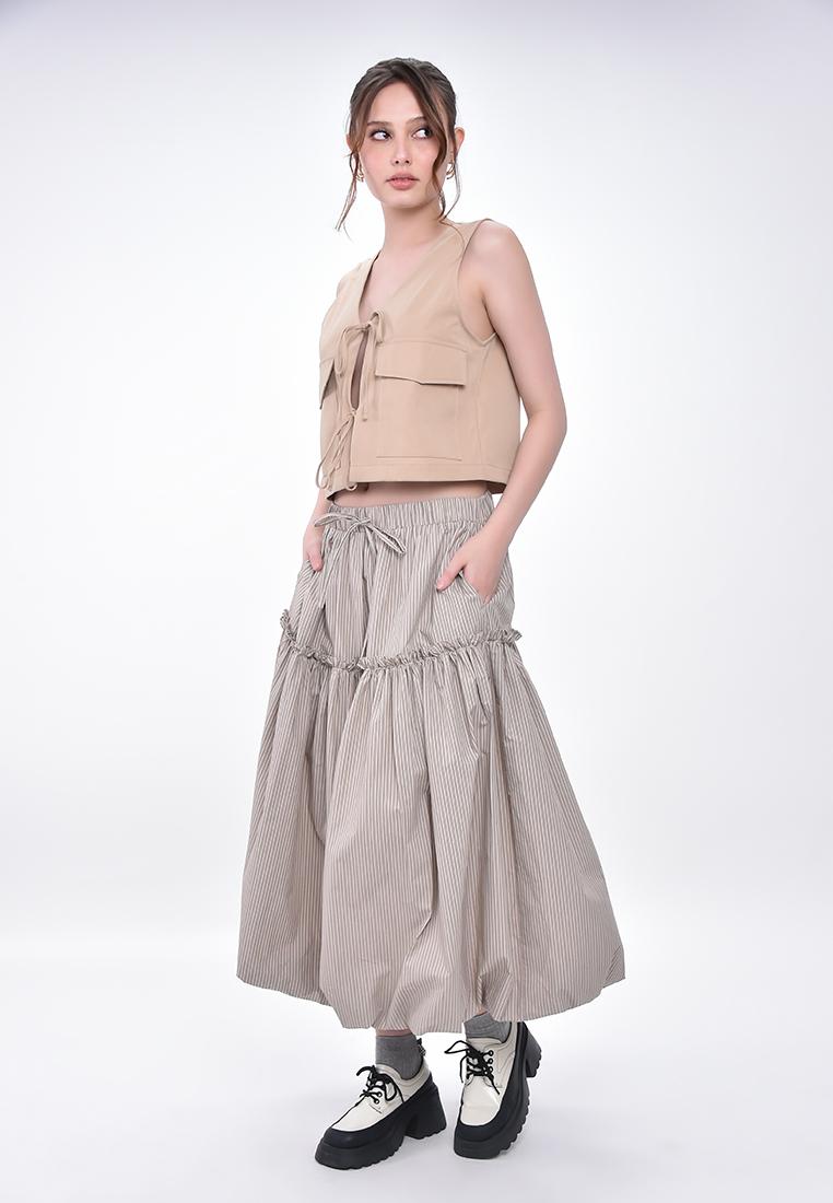 Women's Plaid Bubble Skirt
