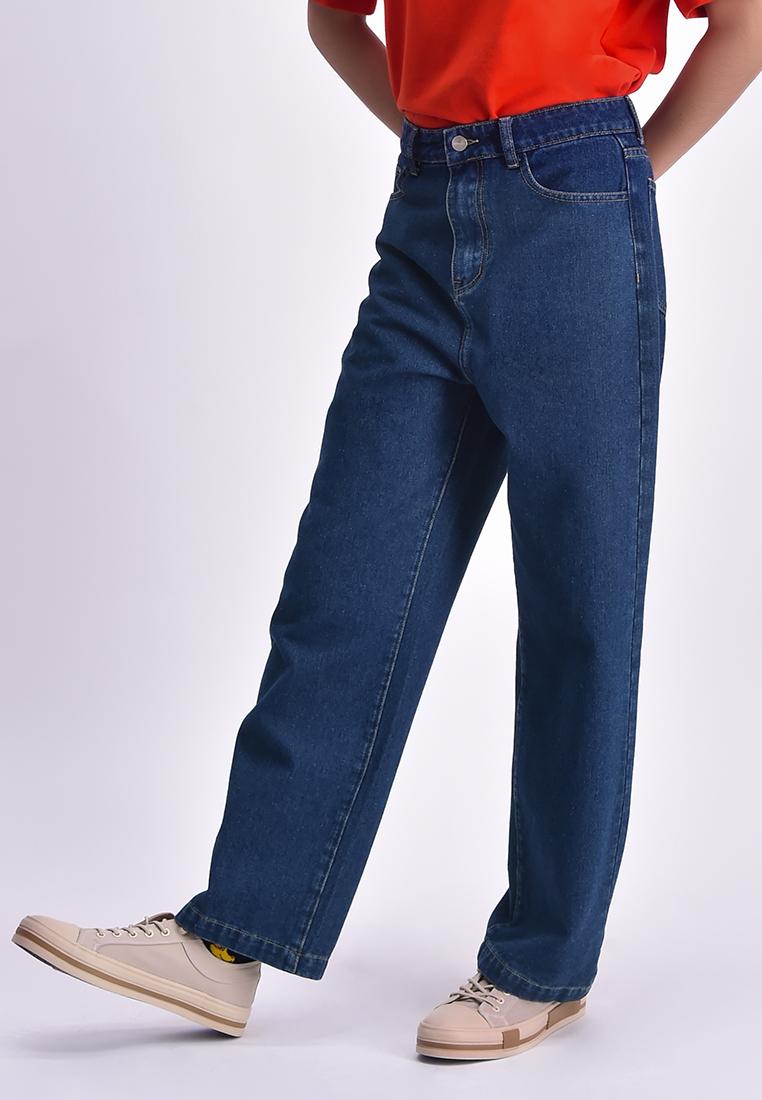 Women's Denim Pants Wide Fit