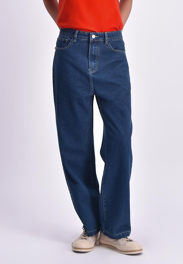 Women's Denim Pants Wide Fit