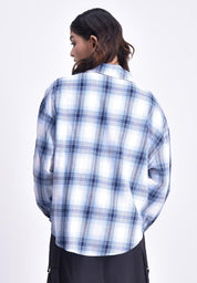 Women's Long Sleeve Plaid Shirt