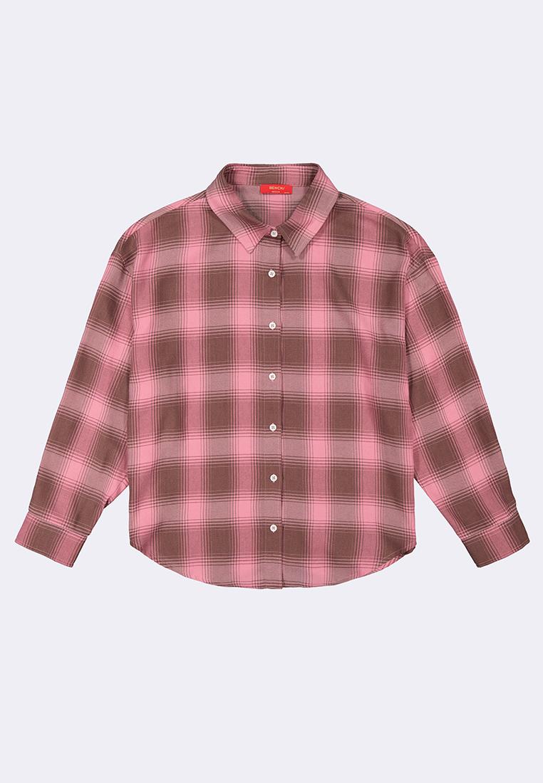 Women's Long Sleeve Plaid Shirt