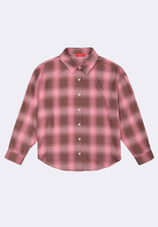 Women's Long Sleeve Plaid Shirt