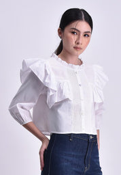 Women's Ruffled Blouse