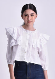 Women's Ruffled Blouse