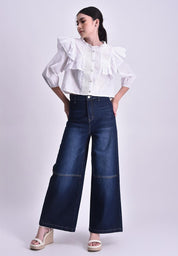 Women's Ruffled Blouse
