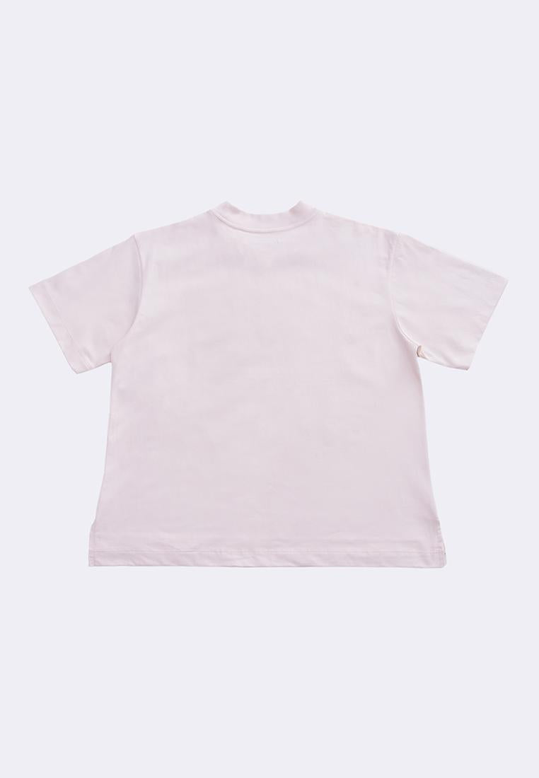 Women's Active Athleisure Mock Neck Premium Cotton T-Shirt