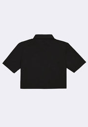 Women's Active Quick Dry High Stretch Cropped Oversized Golf Shirt