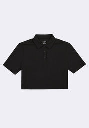 Women's Active Quick Dry High Stretch Cropped Oversized Golf Shirt