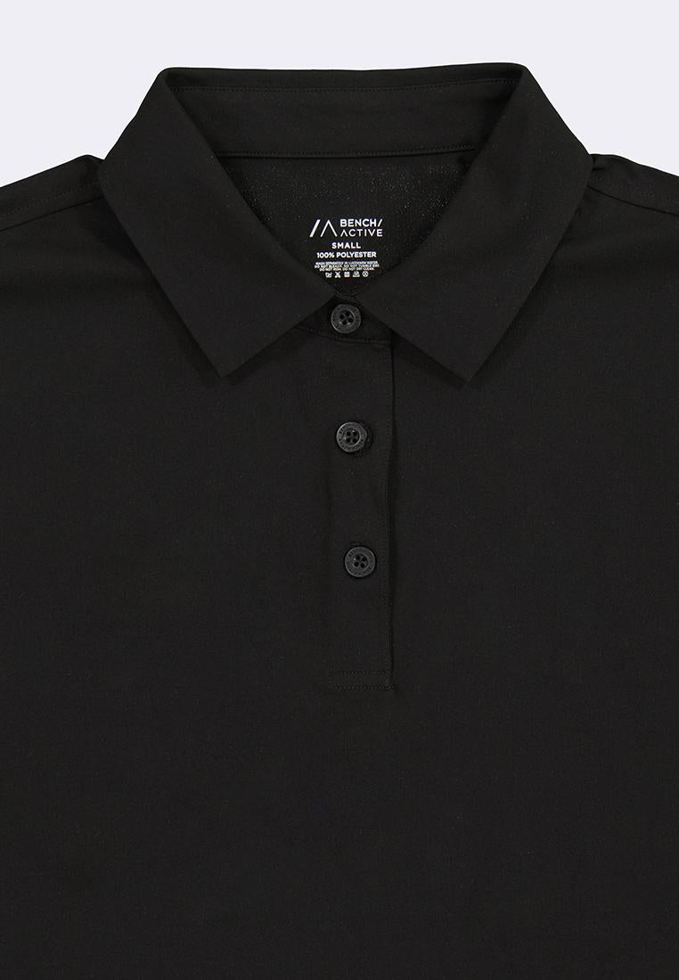 Women's Active Quick Dry High Stretch Cropped Oversized Golf Shirt