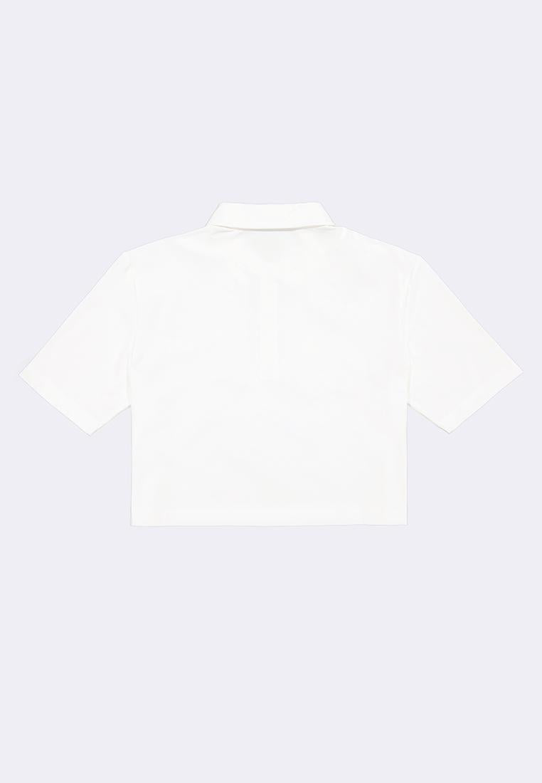 Women's Active Quick Dry High Stretch Cropped Oversized Golf Shirt