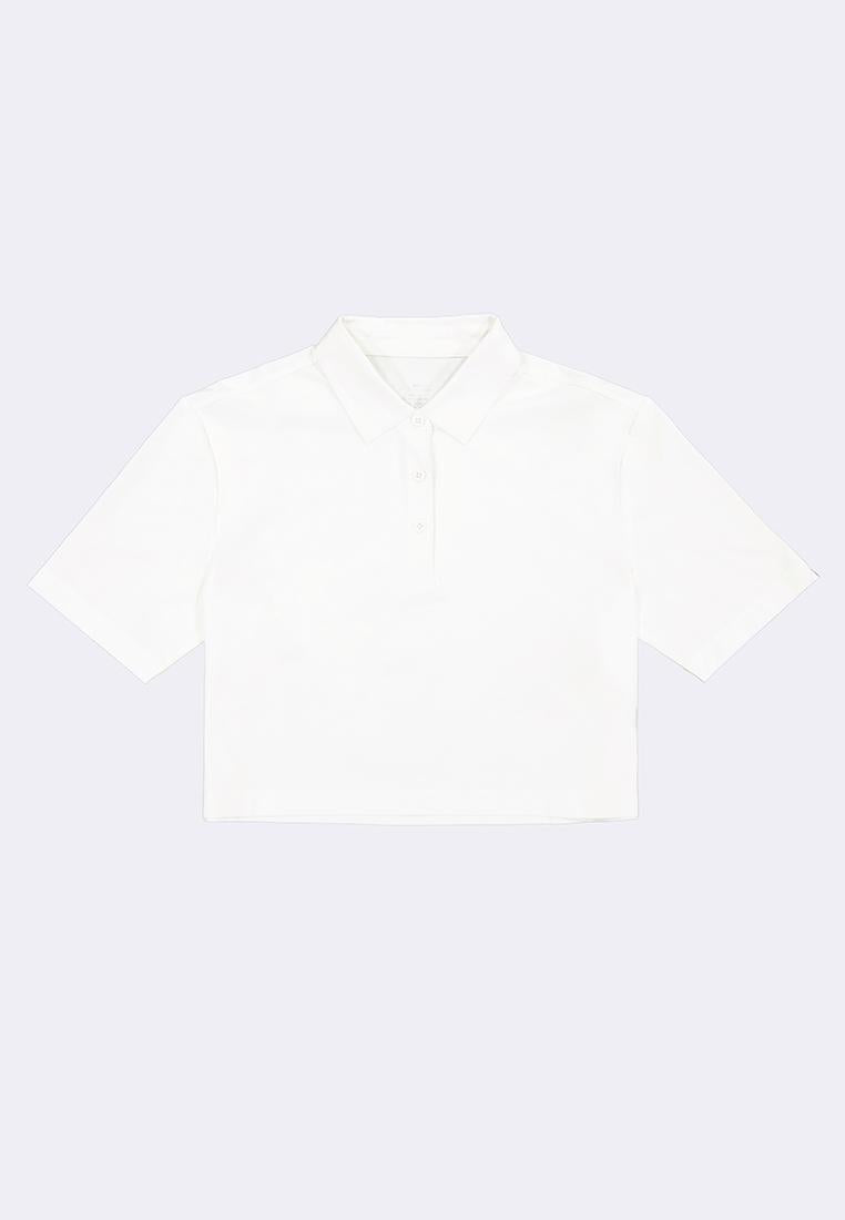 Women's Active Quick Dry High Stretch Cropped Oversized Golf Shirt