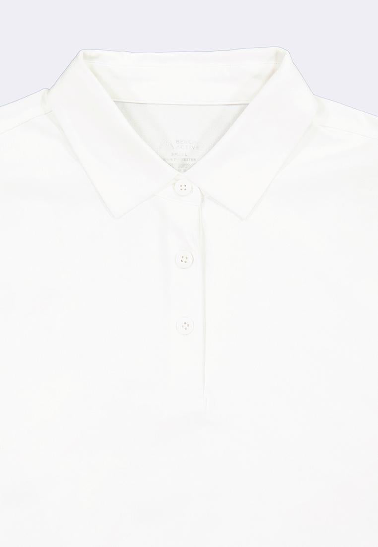 Women's Active Quick Dry High Stretch Cropped Oversized Golf Shirt