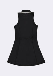 Women's Active Quick Dry Tennis Dress With Collar With Separate Inner Shorts
