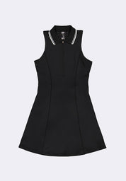Women's Active Quick Dry Tennis Dress With Collar With Separate Inner Shorts