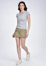 Women's Graphic Baby Tee