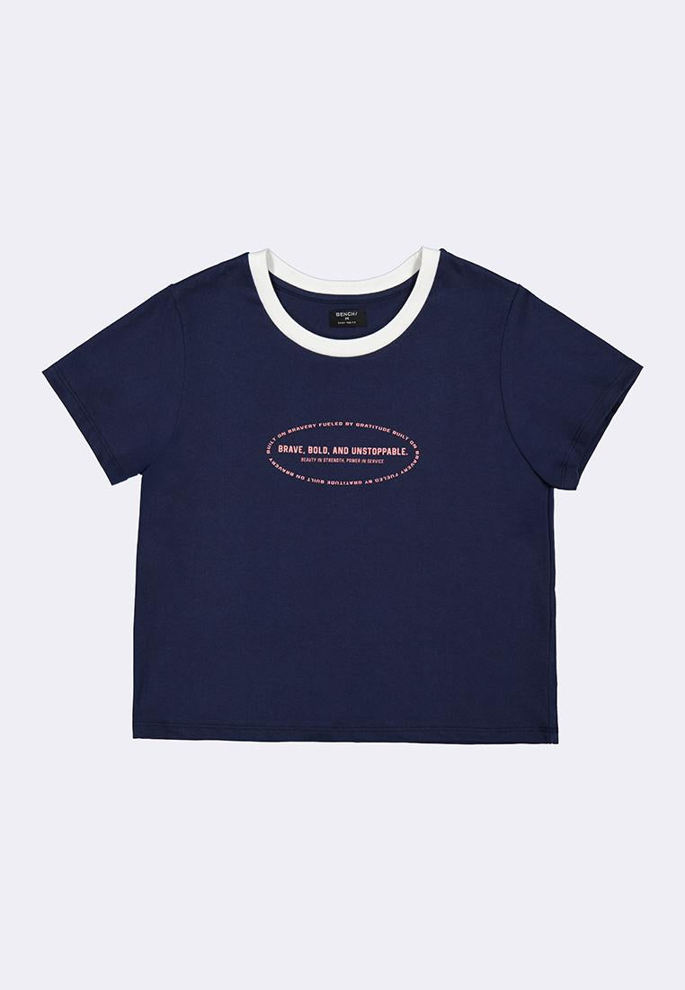 Women's Cropped Graphic T-Shirt