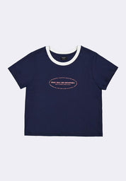 Women's Cropped Graphic T-Shirt