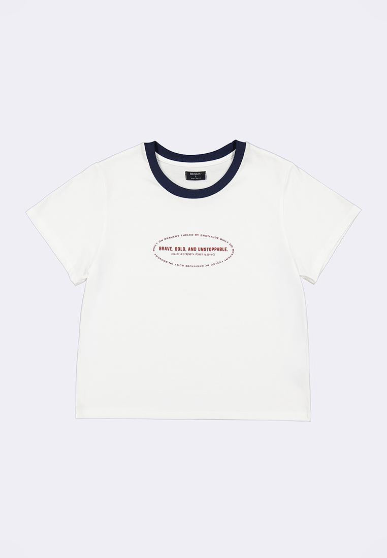 Women's Cropped Graphic T-Shirt