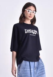 Women's Oversized Graphic T-Shirt