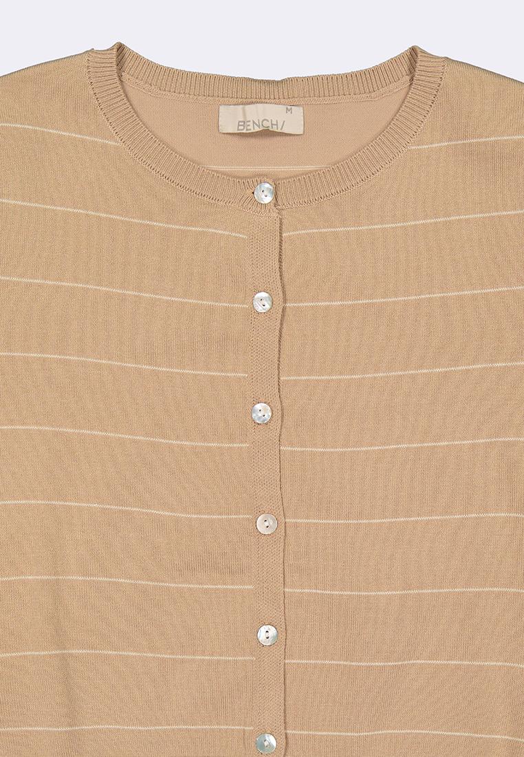 Women's Striped Flat Knit Top