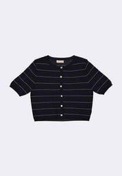 Women's Striped Flat Knit Top
