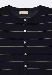 Women's Striped Flat Knit Top